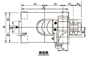 JHF型脈動(dòng)反吹扁袋除塵器圖紙