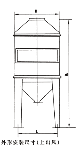 XD-Ⅱ型多管旋風(fēng)除塵器