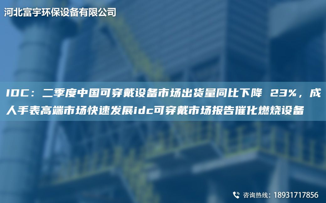 IDC：二季度中G可穿戴設備市場(chǎng)出貨量同比下降 23%，成人手表高端市場(chǎng)快速發(fā)展idc可穿戴市場(chǎng)報告催化燃燒設備