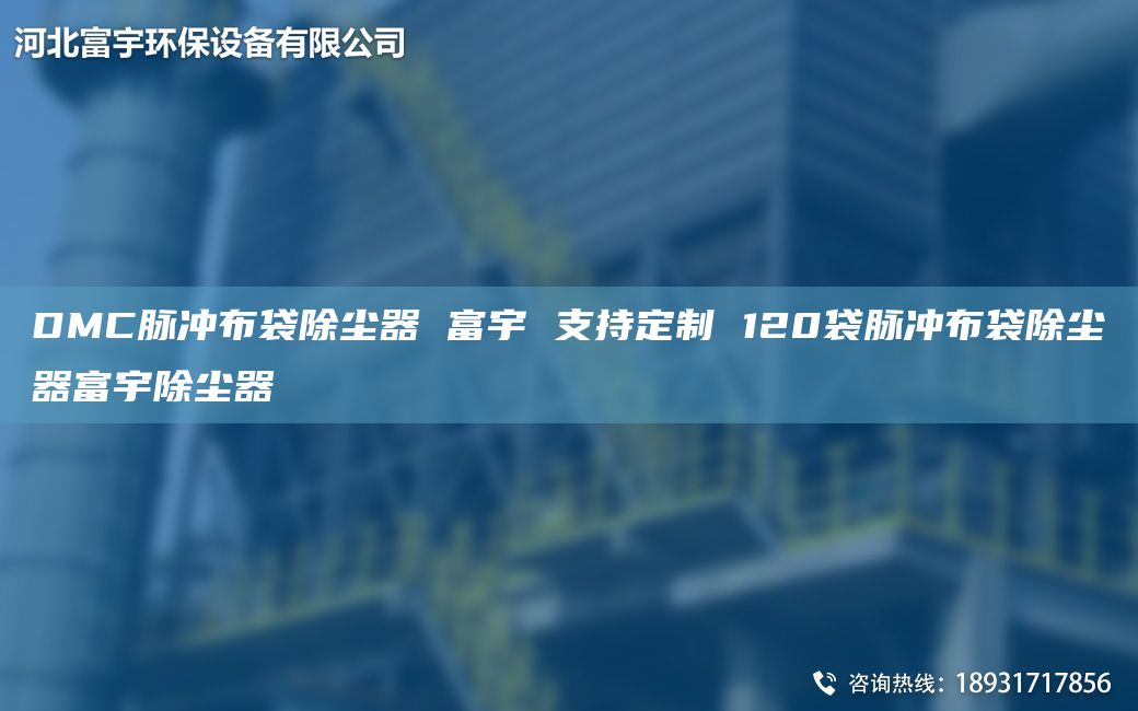 DMC脈沖布袋除塵器 富宇 支持定制 120袋脈沖布袋除塵器富宇除塵器