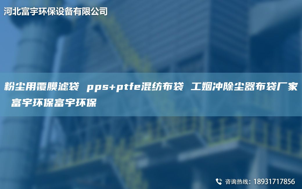 粉塵用覆膜濾袋 pps+ptfe混紡布袋 工姻沖除塵器布袋廠家 富宇環(huán)保富宇環(huán)保