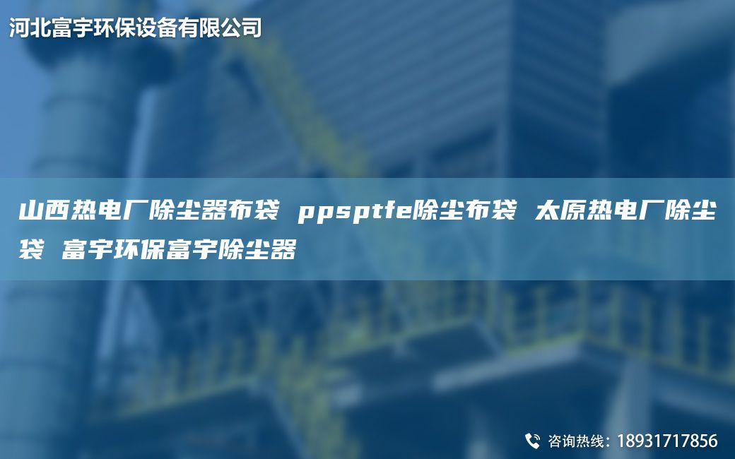 山西熱電廠除塵器布袋 ppsptfe除塵布袋 太原熱電廠除塵袋 富宇環(huán)保富宇除塵器