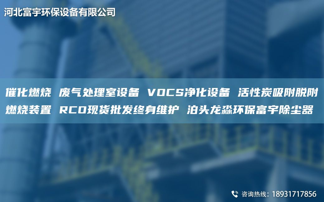 催化燃燒 廢氣處理室設(shè)備 VOCS凈化設(shè)備 活性炭吸附脫附燃燒裝置 RCO現(xiàn)貨批發(fā)終身維護(hù) 泊頭龍淼環(huán)保富宇除塵器