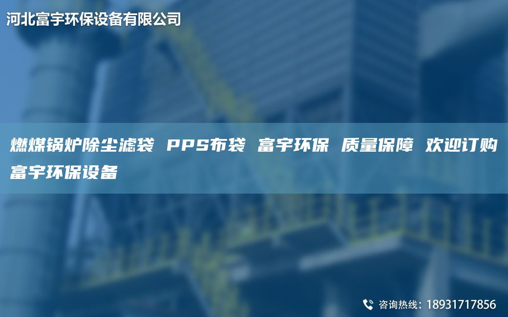 燃煤鍋爐除塵濾袋 PPS布袋 富宇環(huán)保 質(zhì)量保障 歡迎訂購富宇環(huán)保設(shè)備